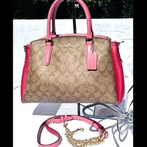 NWOT Coach Sage Carryall Satchel Crossbody Handbag